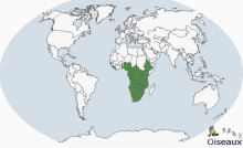 红胸侏秧鸡分布图